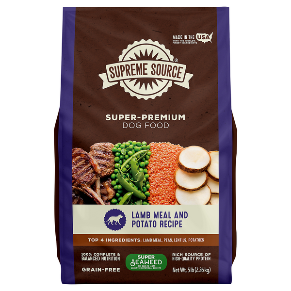 Supreme Source Grain Free Lamb Meal & Potato Recipe Dry Dog Food