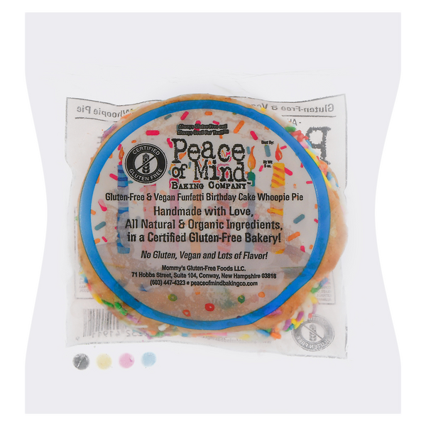 Peace Of Mind Gluten Free Vegan Funfetti Birthday Cake Whoopie Pie