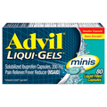 Advil Ibuprofen Pain Relief 200mg Liqui-Gels Minis