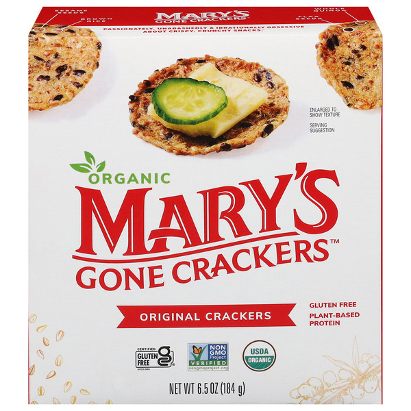 Save on Mary's Gone Crackers Organic Gluten Free Original Crackers Order Online Delivery Food Lion