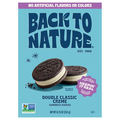 Back to Nature Double Classic Creme Sandwich Cookies
