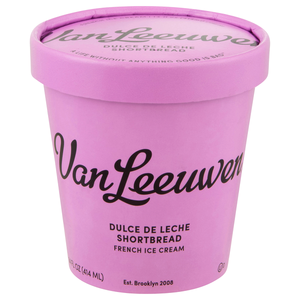 Van Leeuwen Dulce de Leche Shortbread Ice Cream