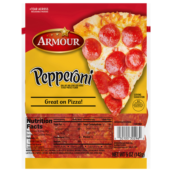Armour Pepperoni Slices