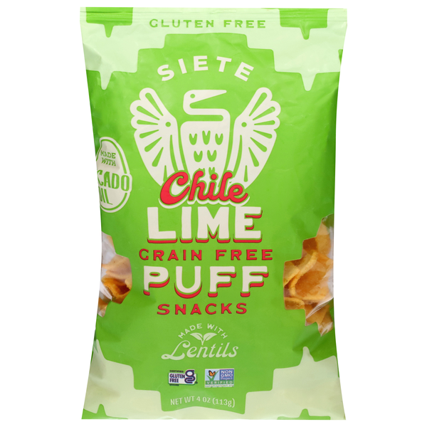 Siete Gluten & Grain Free Chile Lime Puff Snacks