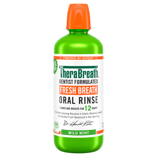 Save on TheraBreath Fresh Breath Oral Rinse Mild Mint Order Online