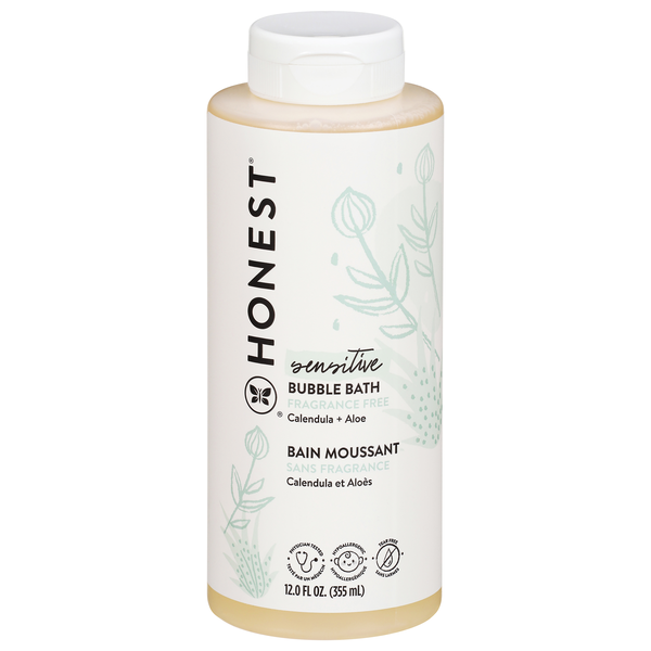 Honest Sensitive Fragrance Free Bubble Bath
