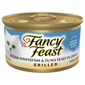 Fancy Feast Grilled Ocean Whitefish & Tuna Feast in Gravy Wet Cat Food