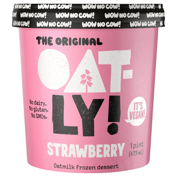 Oatly Non-Dairy Vegan Strawberry Frozen Dessert
