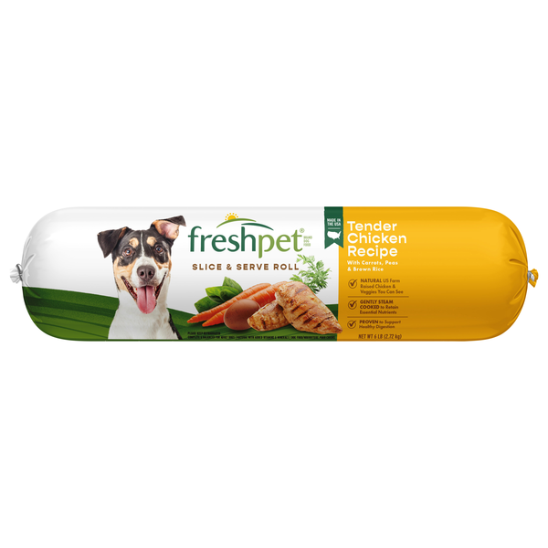 Freshpet Tender Chicken Slice/Serve Adult Dog Food Refrigerated
