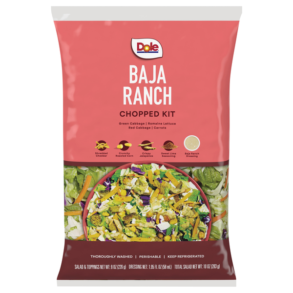 Dole Baja Ranch Chopped Salad Kit