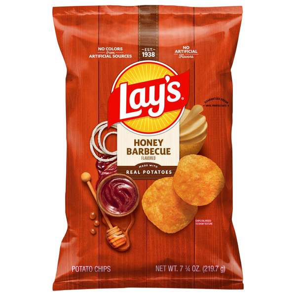 Lay's Honey Barbecue Potato Chips
