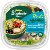 Bonduelle Bistro Loaded Bowls Lemon Mediterranean Style w/Grilled Chicken