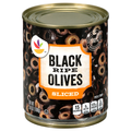 Giant Sliced Ripe Black Olives