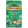 Twinings Caffeine Free Peppermint Cheer Herbal Tea Bags