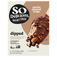 So Delicious Dairy Free Dipped Mocha Almond Fudge Dessert Bars - 4