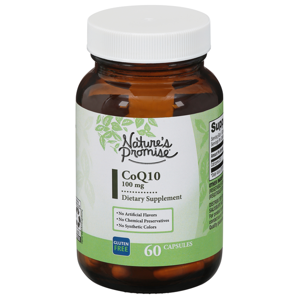 Nature's Promise CoQ10 100 Mg Dietary Supplement Capsules