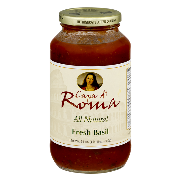 Capa di Roma Fresh Basil Pasta Sauce