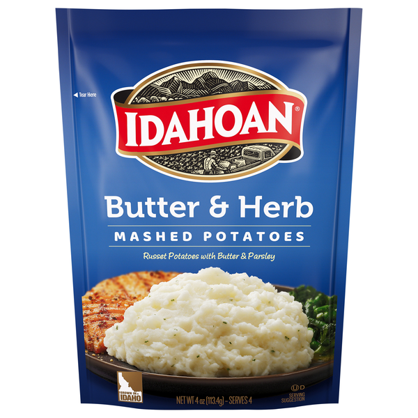 Idahoan Butter & Herb Mashed Potatoes