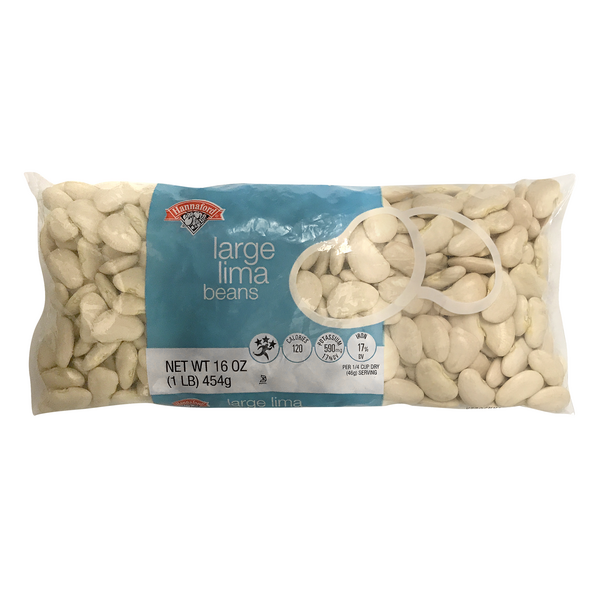 Hannaford Dried Lima Beans Large