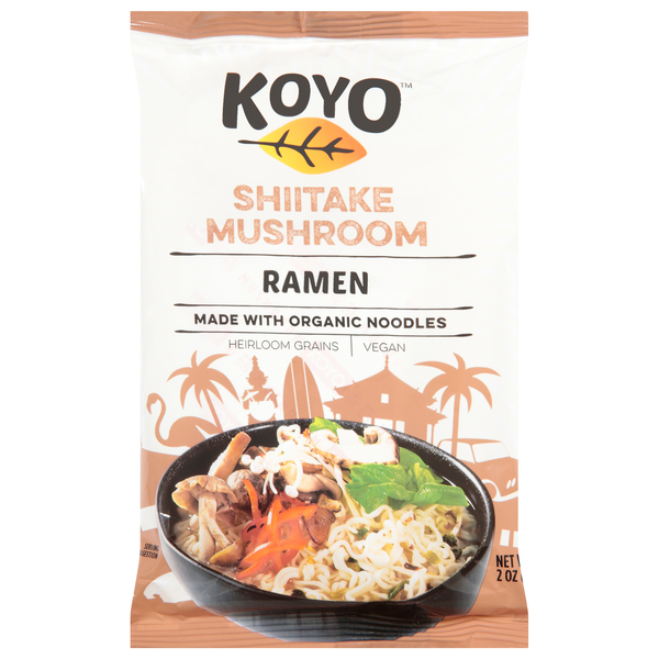 Koyo Vegan Shiitake Mushroom Ramen Noodles