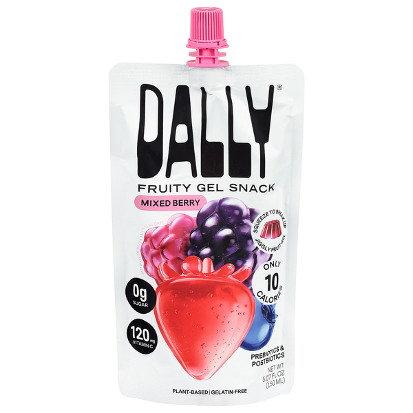 Dally Mixed Berry Fruity Gel Snack