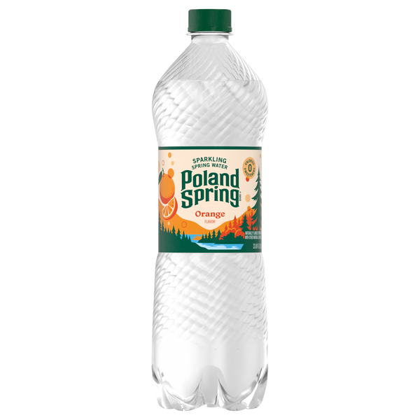 Poland Spring Mandarin Orange Sparkling Water