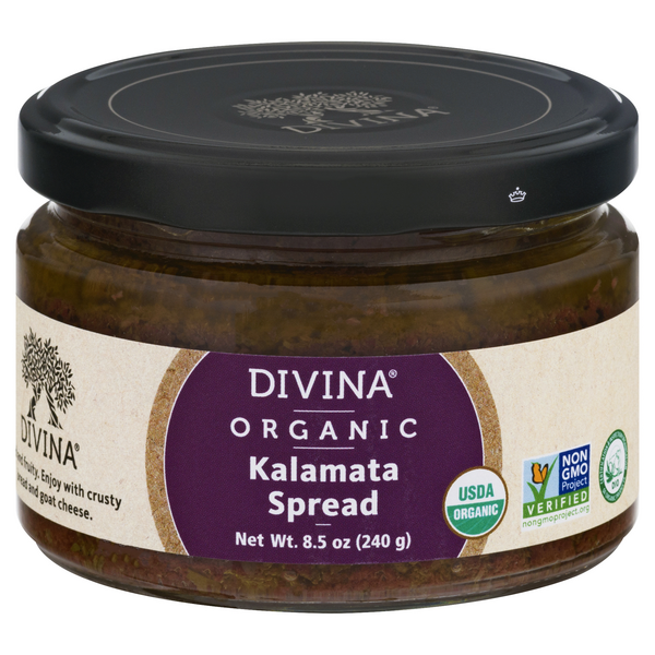 Divina Kalamata Olive Spread Organic