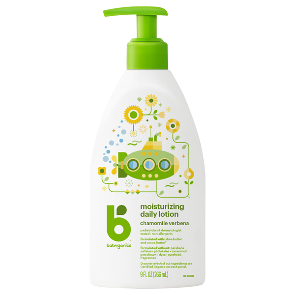 BabyGanics Chamomile Verbena Daily Moisturizing Lotion Pump
