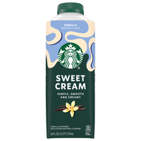 Starbucks Sweet Cream Vanilla Flavored Coffee Creamer