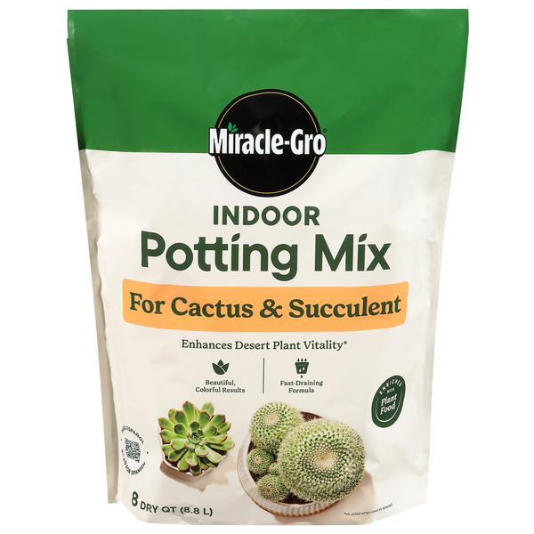 Miracle-Gro Indoor Potting Mix for Cactus & Succulent