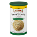 Pope Bread Crumbs Italian Seasoned