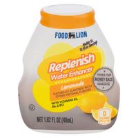 Food Lion Replenish Liquid Water Enhancer Lemonade