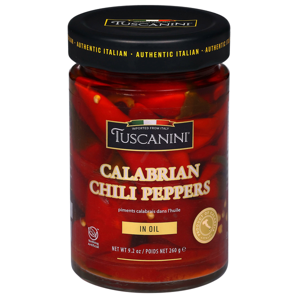 Tuscanini Calabrian Chili Peppers in Oil