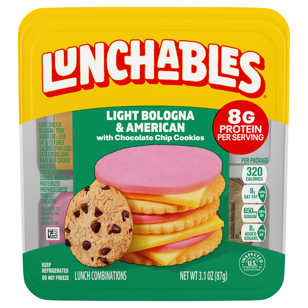 Lunchables Cracker Stackers Light Bologna & American