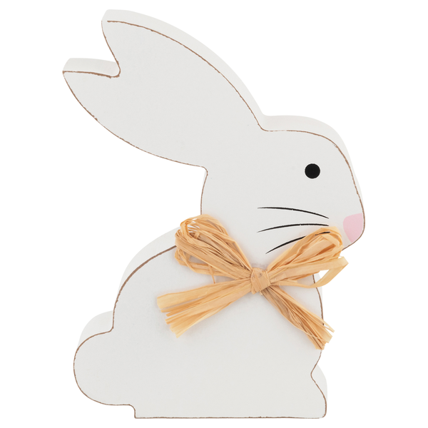 Smart Living Easter Wood Decor Bunny