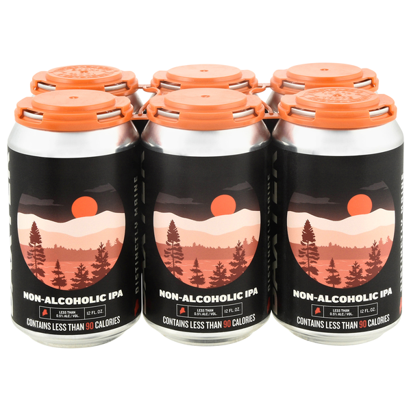 Baxter Brewing Co. Distinctly Maine Non-Alcoholic IPA Malt Beverage - 6 pk