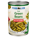 Food Lion No Salt Added Cut Green Beans