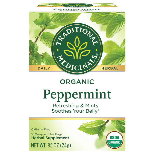 Save on Traditional Medicinals Organic Caffeine Free Peppermint Herbal