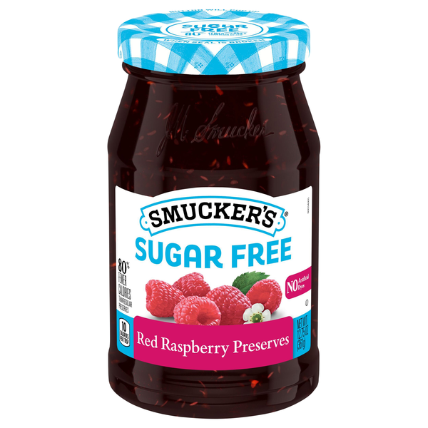 Smucker's Sugar Free Red Raspberry Preserves