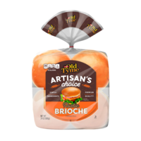 Schmidt Old Tyme Artisan's Choice Rustic Brioche Sandwich Rolls - 8 ct