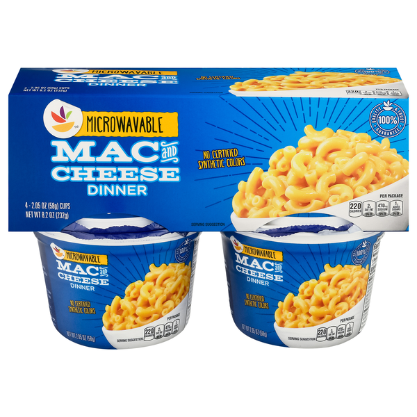 Save on Stop & Shop Macaroni & Cheese Dinner Microwaveable 4 pk Order