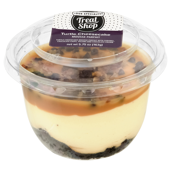 Our Specialty Treat Shop Turtle Cheesecake Mousse Parfait Single Serve