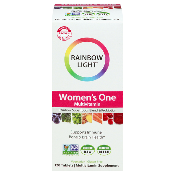 Rainbow Light Women's One Multivitamin Tablets