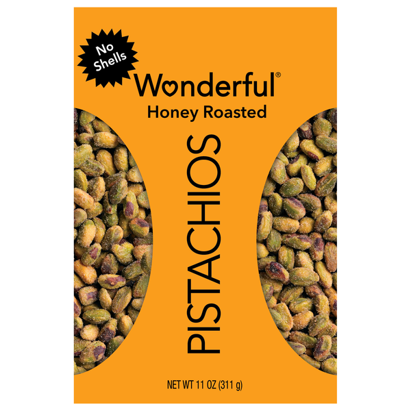Wonderful Pistachios Honey Roasted Shelled