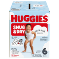 Huggies Snug & Dry Disney Size 6 Baby Diapers 35+ lb
