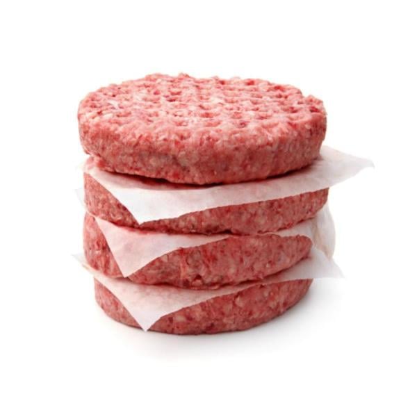Hannaford 85% Lean 15% Fat 100% Pure Ground Beef Patties - 4 ct Fresh