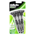 Gillette Mach3 Razors Sensitive Triple Blade Disposable