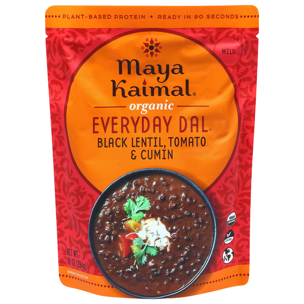 Maya Kaimal Organic Everyday Dal Black Lentil Tomato & Cumin