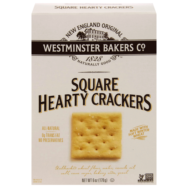 Westminster Bakers Co. Square Hearty Crackers