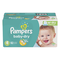 pampers baby dry 168
